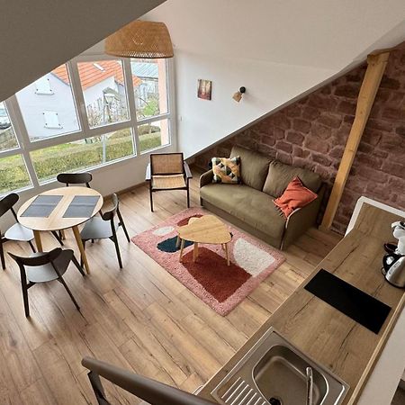 Le Pommier - Appt Avec Jardin Partage Apartman Puberg Kültér fotó