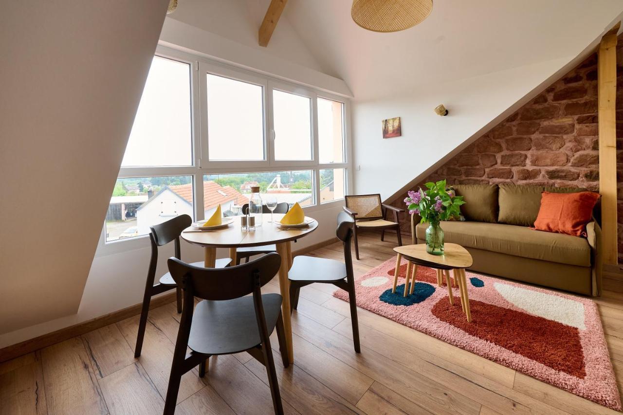 Le Pommier - Appt Avec Jardin Partage Apartman Puberg Kültér fotó